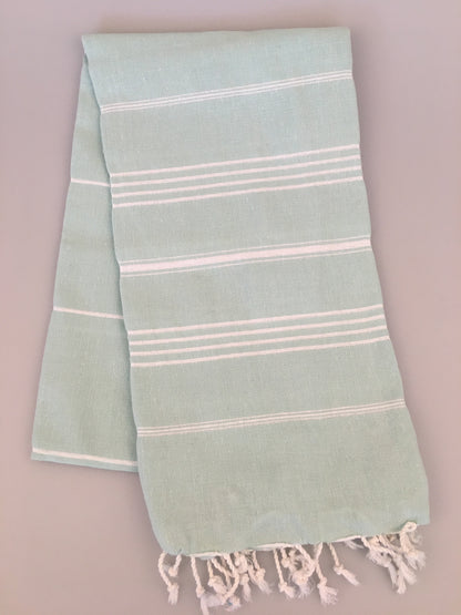 منشفة تركية أفرديسياز سلطان بشتمال (300 جم) مغسولة مسبقًا